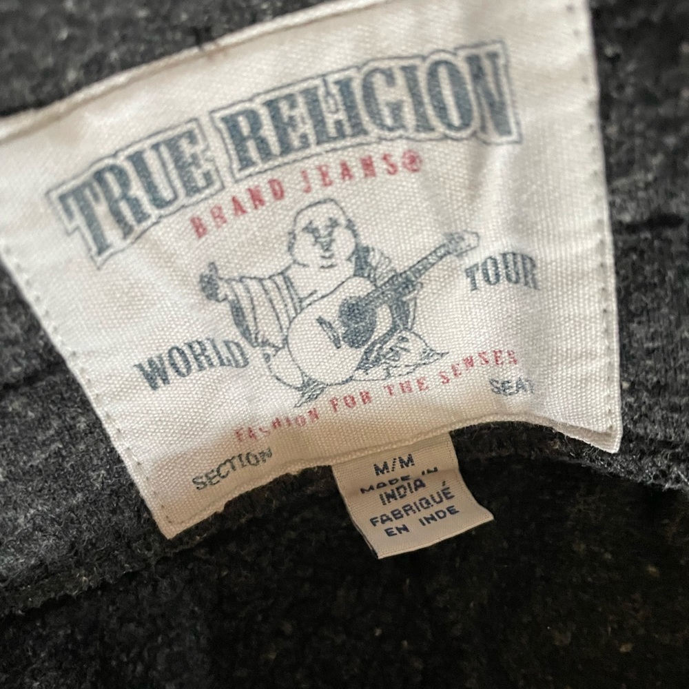Used True Religion sweats size M.